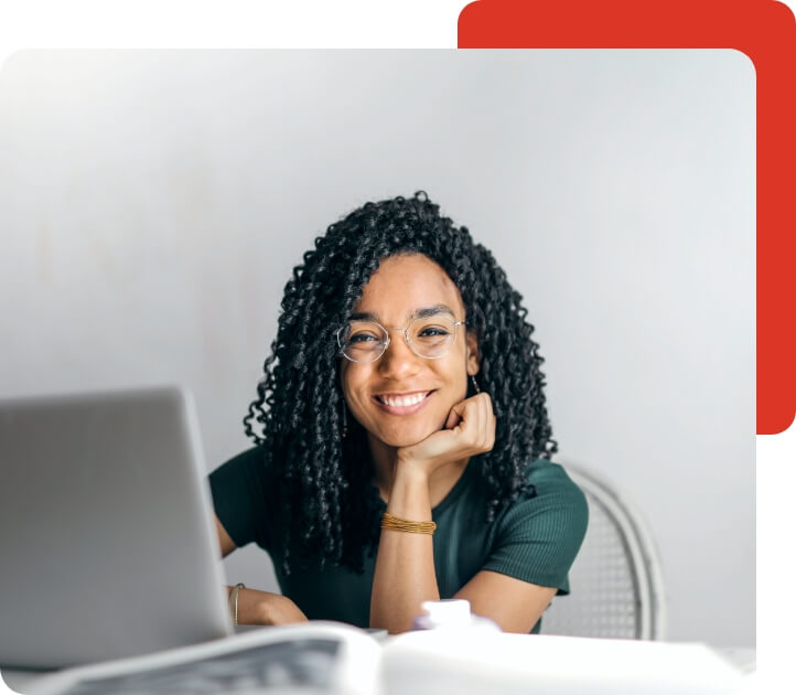 HR Consultant Working At Computer